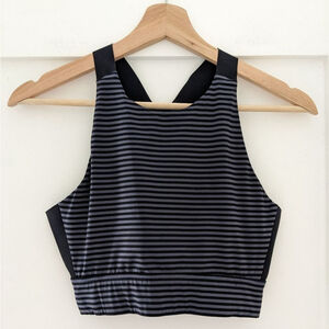Varley x Barry's | Striped sports bra